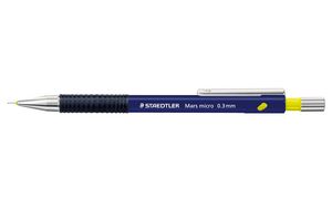 77509 - STAEDTLER Vulpotlood Marsmicro 0.9mm Zwart/Blauw 1st