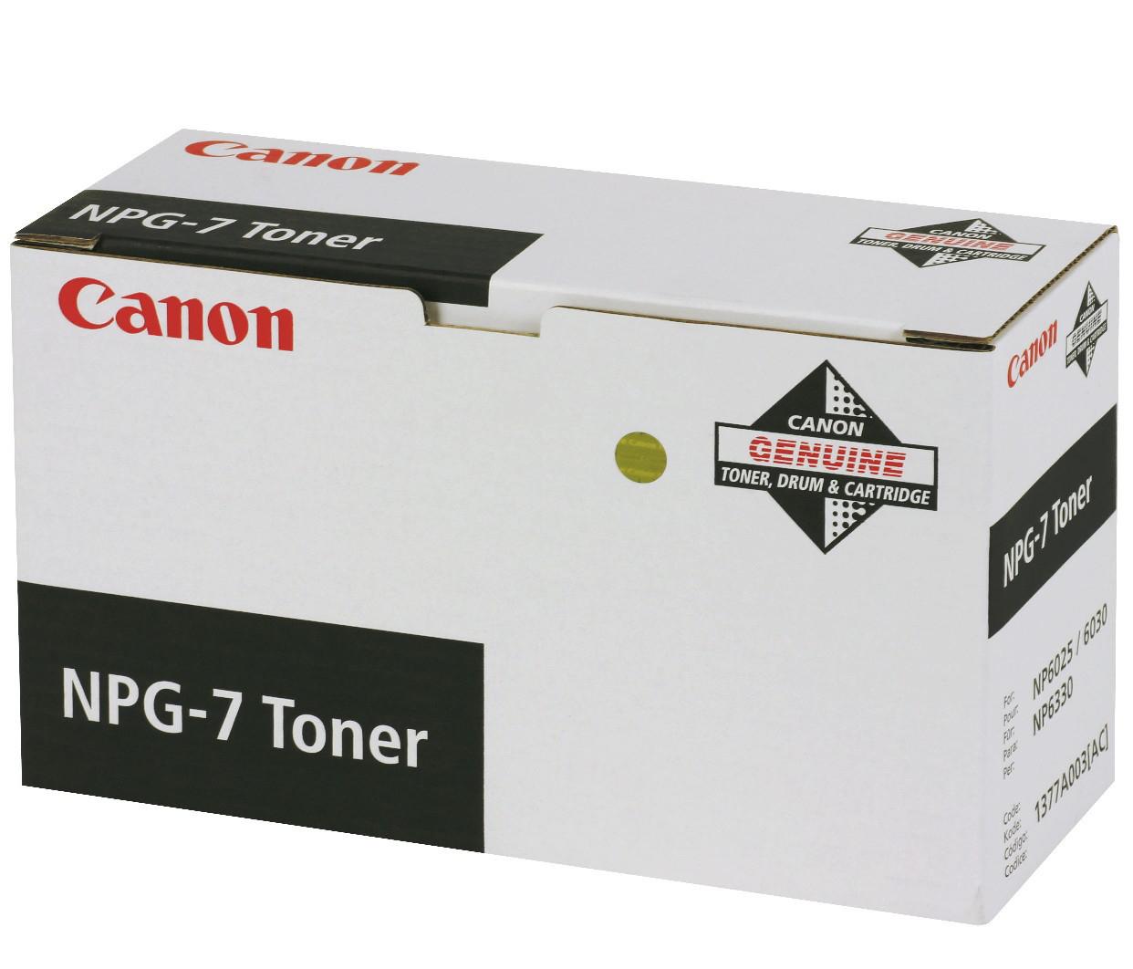 CANON Toner Cartridge NPG-7 Black 10.000vel