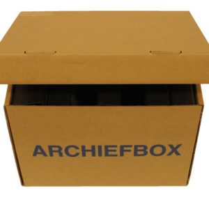 530364 - CLEVERPACK Archiefdoos voor Ordners 400x320x292mm Bruin 4st