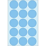 HERMA Gekleurde Etiketten Schrijfpapier Ø32mm Blauw 480st 1 Pak