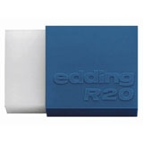 467000 - EDDING Gum DR20 Wit/Blauw 1st