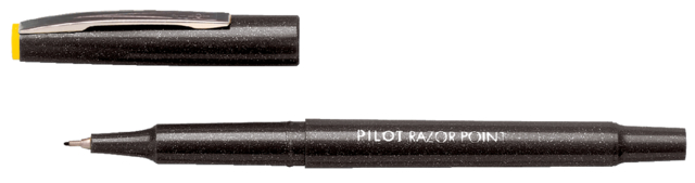 PILOT Fijnschrijver Razor Point 0.3mm Zwart 1st
