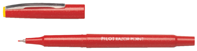 PILOT Fijnschrijver Razor Point 0.3mm Rood 1st