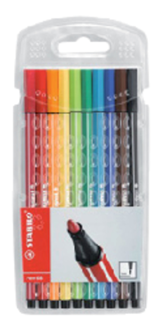 Logisch Grote hoeveelheid Faeröer 6810/PL - STABILO Viltstiften Pen 68 1mm Diverse Kleuren 10st -  Printerplaza.nl