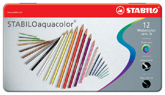 1612-5 - STABILO Aquarelpotlood Diverse Kleuren 1 Set