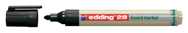 EDDING Whiteboardmarker Ecoline 1.5-3mm Zwart 1st