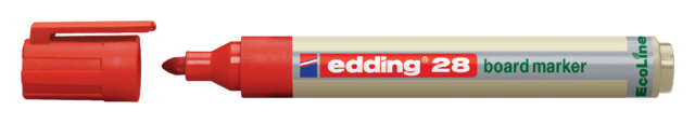 EDDING Whiteboardmarker Ecoline 1.5-3mm Rood 1st