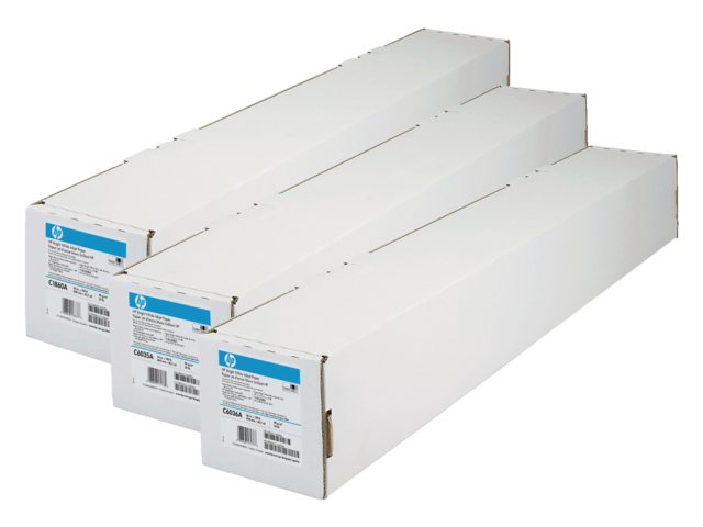 HP Papier 610mmx30m 130g/m² Helderwit 1rol