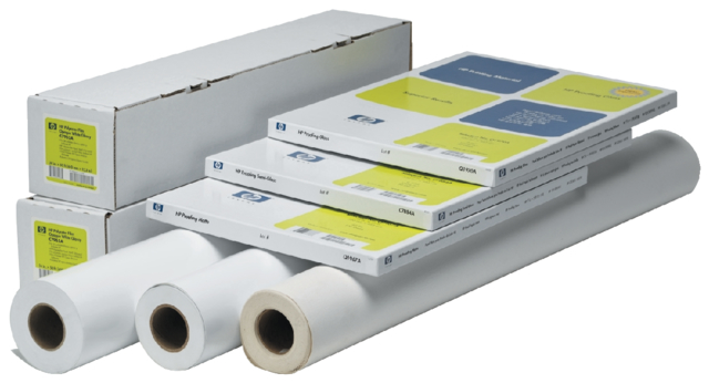 HP Papier 610mmx30m 130g/m² Helderwit 1rol