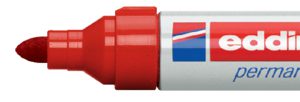 EDDING Marker Permanent 550 3-4mm Rood 1st
