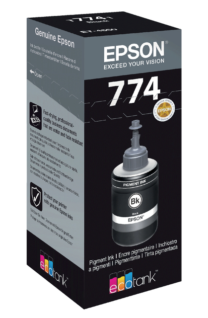 T7741 Pigment Black ink bottle 1x 140ml