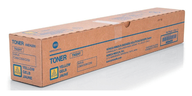 A8DA250 - KONICA MINOLTA Toner Yellow 26.000vel 1st