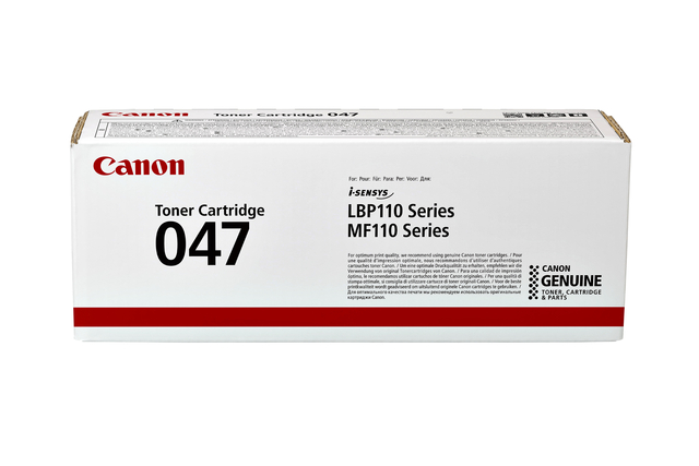 CANON Toner Cartridge 047 Black 1.600vel 1st