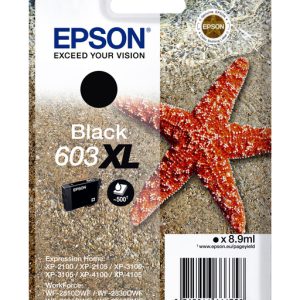 Epson singlepack black 603xl ink