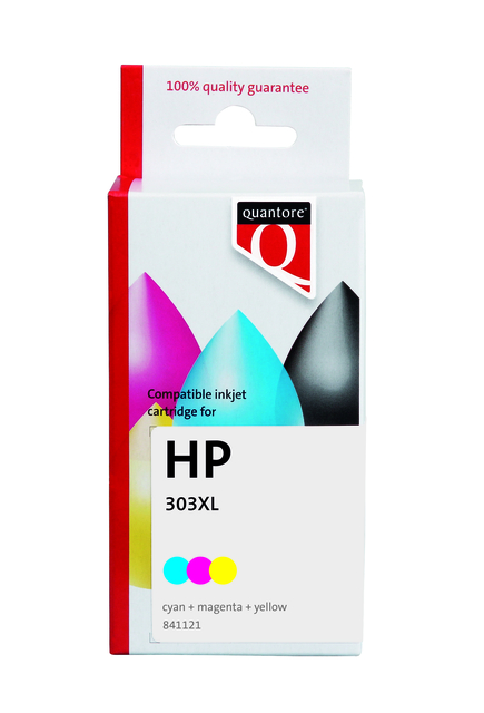 Inkcartridge quantore hp 303xl t6403ae hc kleur( /stuks)