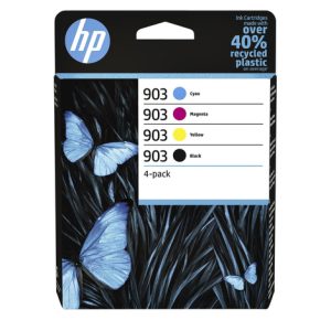 HP 903 CMYK Original Ink Cartridge 4-Pack