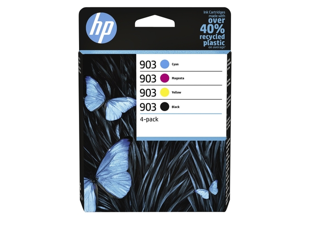 HP 903 CMYK Original Ink Cartridge 4-Pack