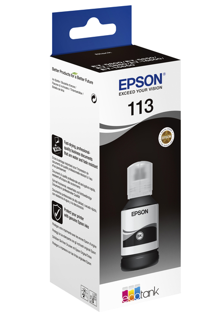 EPSON Inkttank 113 Black 70ml 6.000vel 1st