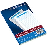 A5419010 - ATLANTA Orderboek A5 Wit/Blauw A5419-010 50x 2vel