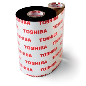 Toshiba Ribbon Flat Head A-W6F 90mm 300m OUT Zwart