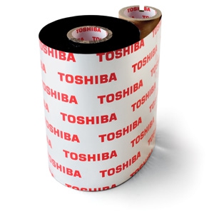 Toshiba Ribbon Flat Head A-W7F 60mm 450m OUT Zwart