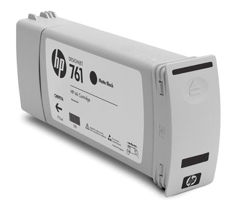 HP Inkt Cartridge 761 Matt Black 775ml