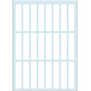 3724 - HERMA Universal Etiket Schrijfpapier 8x36mm 168st Wit 1 Pak