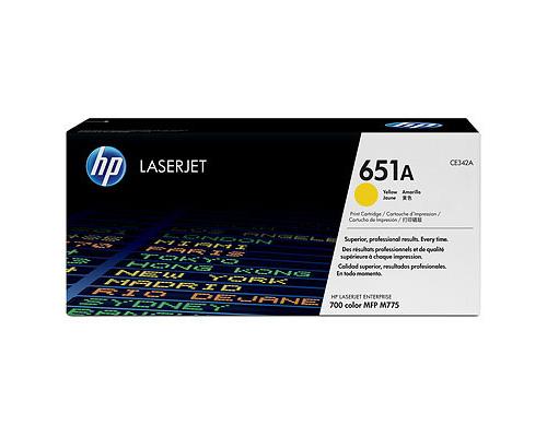 HP Toner Cartridge 651A Yellow 16.000vel