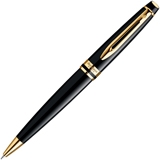 WATERMAN Balpen Expert Laque Medium Zwart/Goud 1st