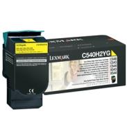 C540H2YG - LEXMARK Toner Cartridge Yellow 2.000vel 1st