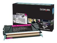 C748H1MG - LEXMARK Toner Cartridge Magenta 10.000vel 1st