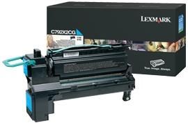 LEXMARK Toner Cartridge Cyaan 20.000vel 1st