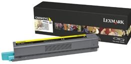 C925H2YG - LEXMARK Toner Cartridge Yellow 7.500vel 1st