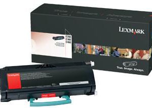 E360H80G - LEXMARK Toner Cartridge Black 9.000vel 1st