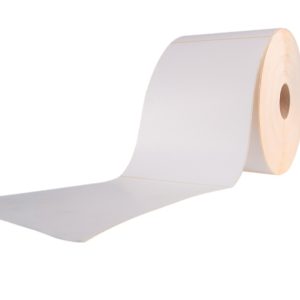 LI-ME Etiket PTE (Papier Thermische Eco) Mat Permanent 100mm 150mm Wit 900st 76mm Kern 1Baans 2 Buit