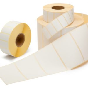 LI-ME Label Paper Thermo Eco Mat Permanent 100x76mm 1.000st Wit 25mm Kern 125mm Op Rol
