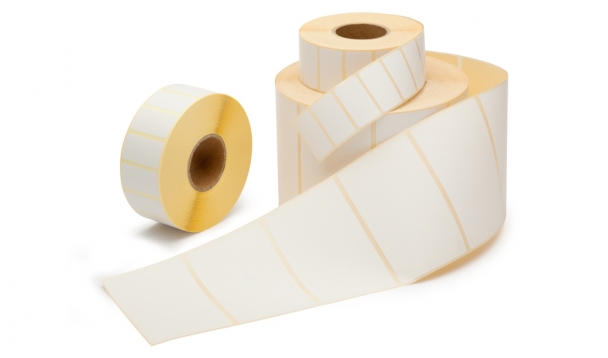 LI-ME Label Paper Thermo Eco Mat Permanent 100x76mm 1.000st Wit 25mm Kern 125mm Op Rol