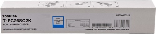 TOSHIBA Toner Cyaan 2.000vel 1 Pack