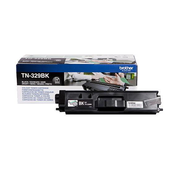 TN-329BK - Brother Toner Cartridge Black 6.000vel 1st