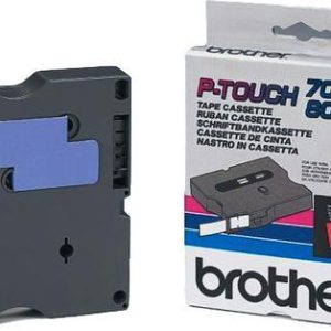 Brother Lettertape Gelamineerd P-Touch Zwart Rood 24mm 15m