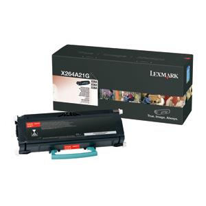 X264A21G - LEXMARK Toner Cartridge Black 3.500vel 1st