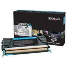 X748H2CG - LEXMARK Toner Cartridge Cyaan 10.000vel 1st