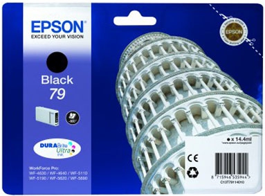EPSON C13T79114010 BK INK 14.4LM