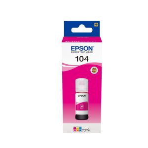 EPSON Inkttank 104 Magenta 65ml 1st