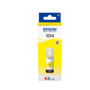 EPSON Inkttank 104 Yellow 65ml 1st