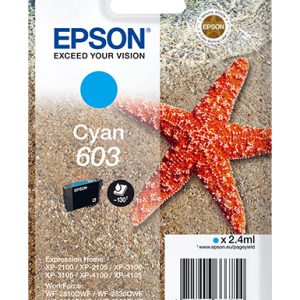 Singlepack Cyan 603 Ink
