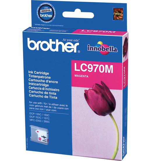 Brother Inkt Cartridge LC-970M Magenta 6,1ml