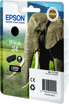 C13T24214010 - EPSON 24 Black 5,1ml