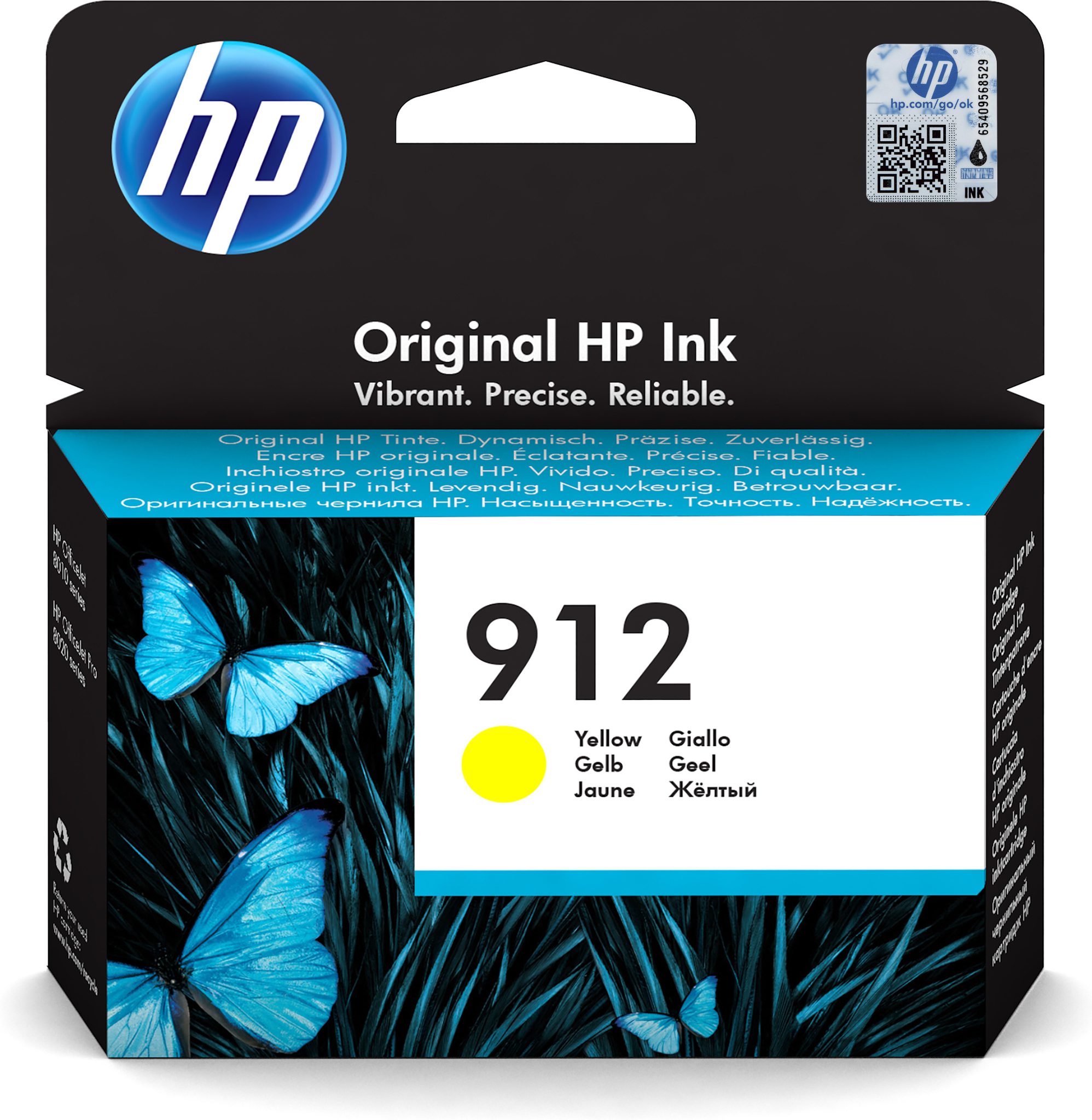 Hp 912 yellow ink cartridge