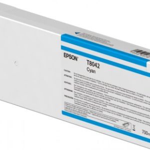 Epson singlepack cyan t804200 ultrachrome hdx/hd 700ml